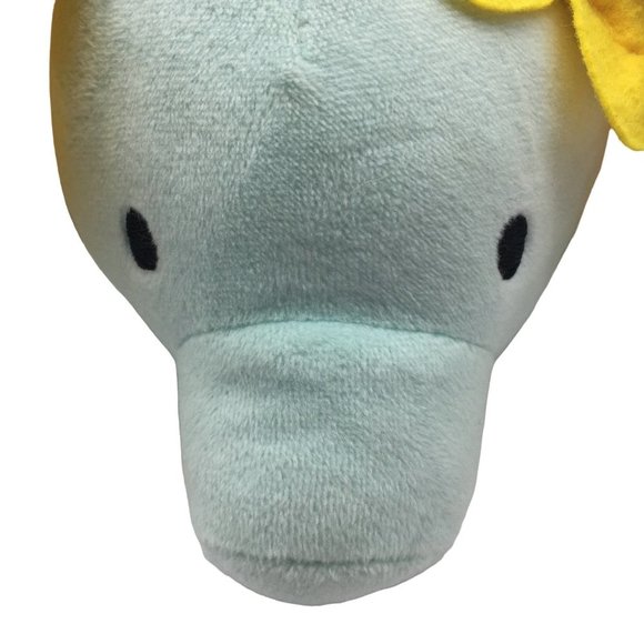 Play Beauty Baby Elephant Soft Plush Stuffed Animal 4" x 7" Has Tag Suction Cup - Picture 2 of 11